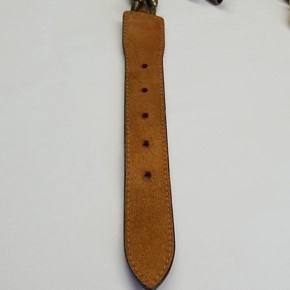 The Limited Genuine Leather Beaded Belt 36.5"L - Picture 6 of 10